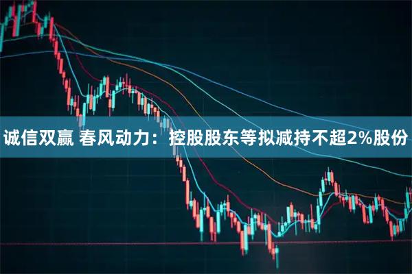 诚信双赢 春风动力：控股股东等拟减持不超2%股份