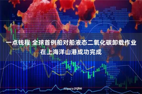 一点钱程 全球首例船对船液态二氧化碳卸载作业在上海洋山港成功完成